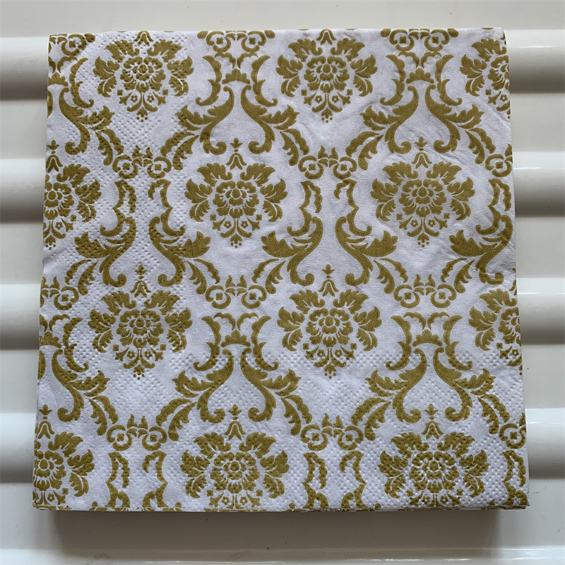 Pattern Tissue Paper - 데쿠파주 종이 냅킨 티슈 빈티지 타월
