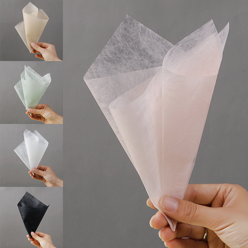 Pattern Tissue Paper - 40Pcs 한국어 꽃 포장지 꽃 꽃다발