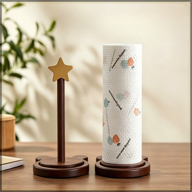 Pattern Tissue Paper - 나무 재질의 독창적인 디자인 주방 키친타월