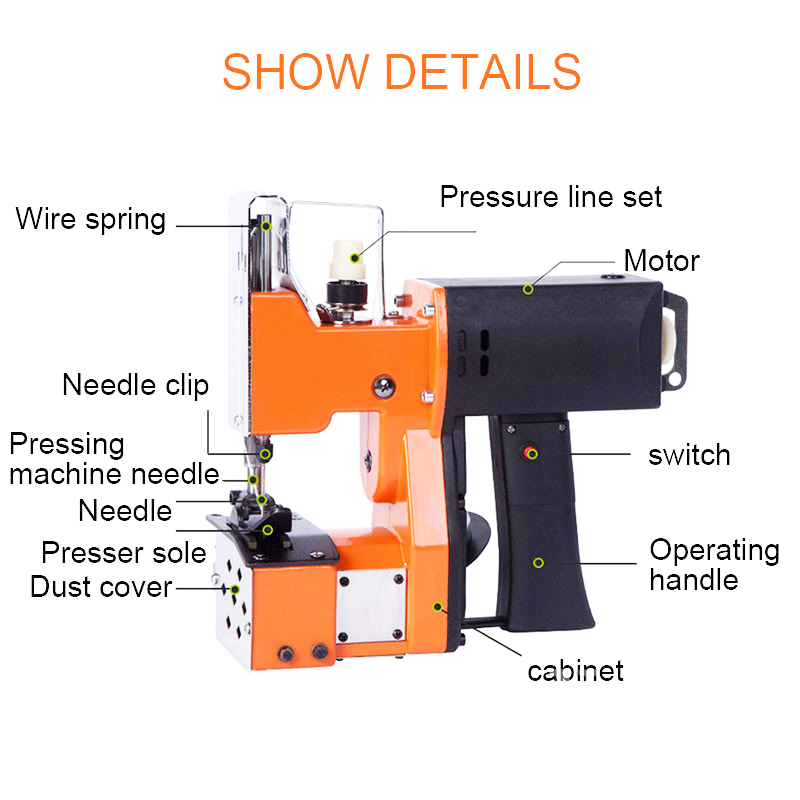 휴대용 전기 재봉틀 가정용 다기능 공예 홈 섬유 산업  - Textiles Sewing Machine 리뷰 및 가격