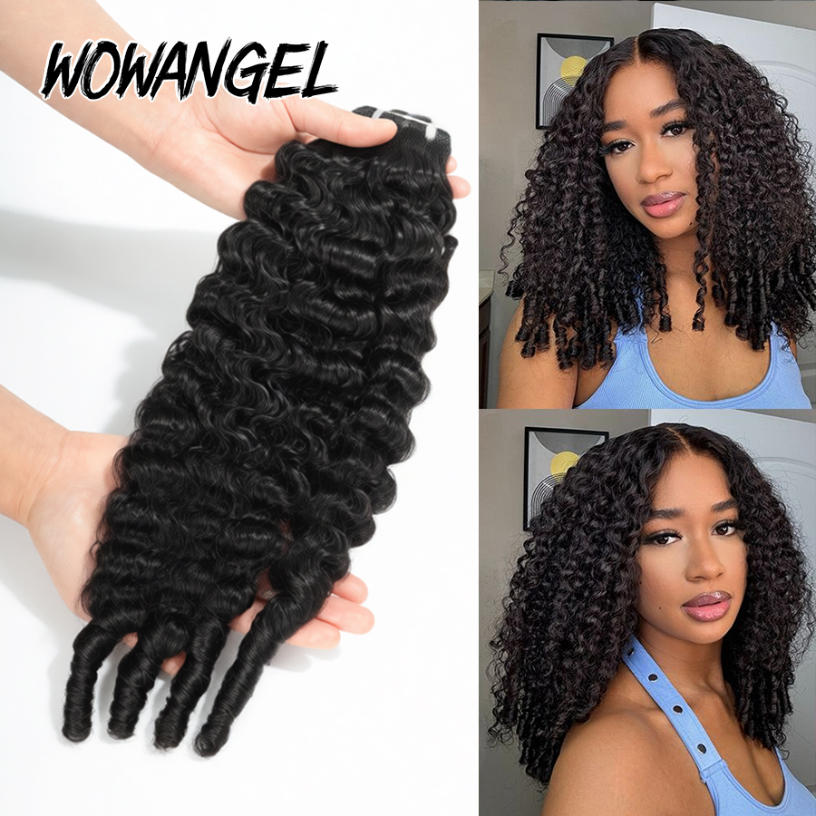 WOWANGEL 버마산 곱슬머리 100% 인모 번들,  - Sewing Technology 리뷰 및 가격