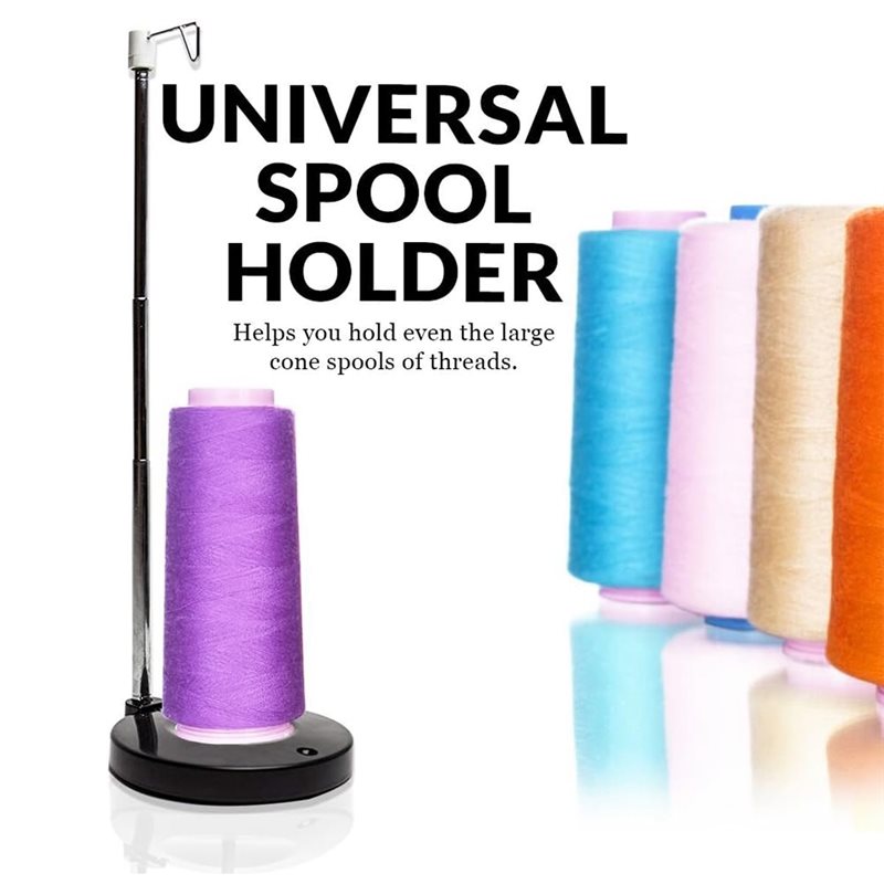 단일 실 스탠드 조절 가능한 콘 실 스탠드 스풀 홀더  - Serger Thread Cone 리뷰 및 가격