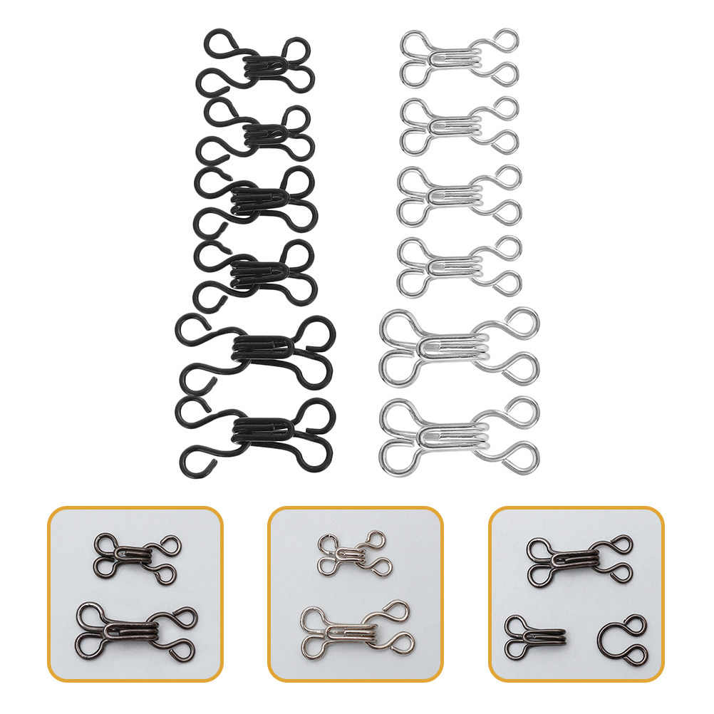 120개 의류 고리 바느질용 고리 잠금 고리 브라 스커 - Hook Eye Fastener 리뷰 및 가격