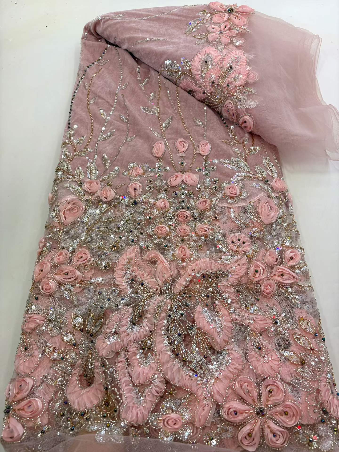 2026 아프리카 신랑 벨벳 자수 비즈 레이스 원단 패 - Sewing Velvet Fabric 리뷰 및 가격