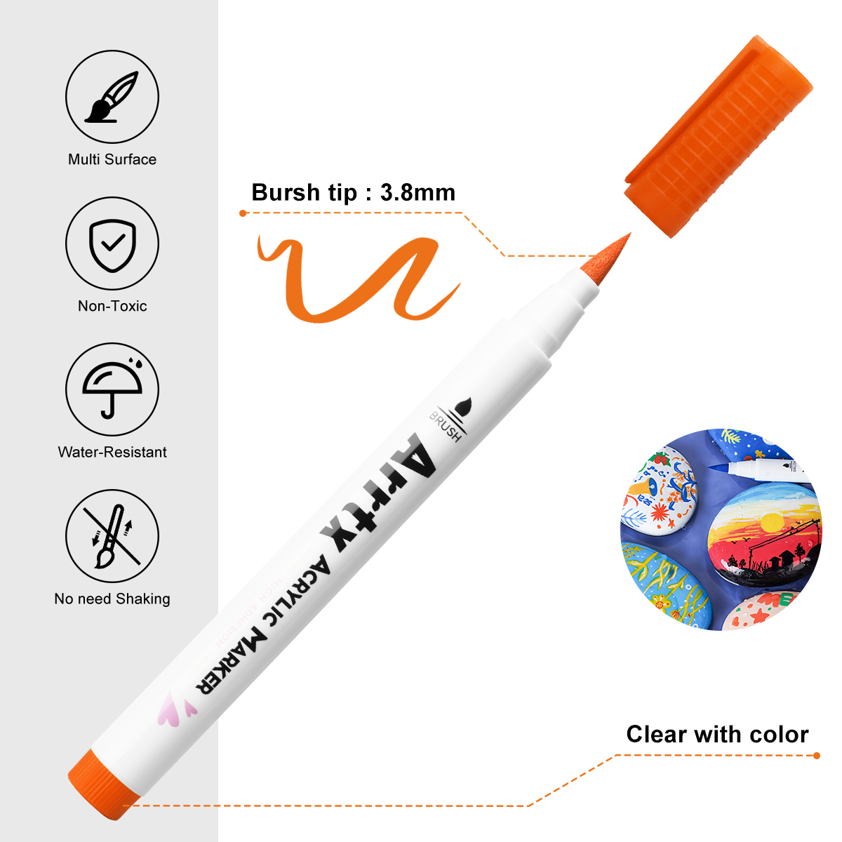 Arrtx 30 색 아크릴 Makrer, 록/세라믹/유 - Copic Marker Classic 리뷰 및 가격