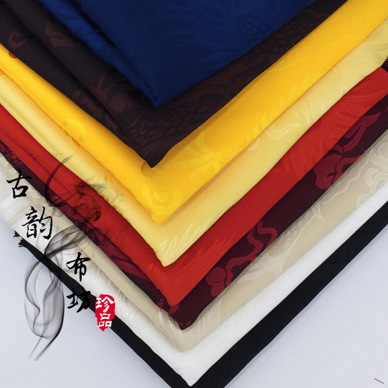 드래곤 패턴 새틴 자카드 원단 의류용 미터 단위 판매  - Textile Sewing Patterns 리뷰 및 가격