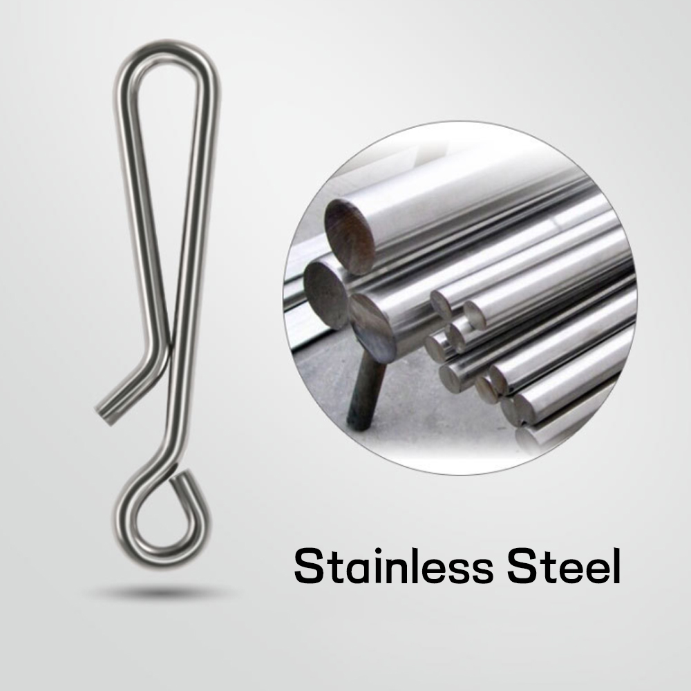 100pcs 바닷물 낚시 스테인레스 스틸 오픈 아이 교 - Hook Eye Fastener 리뷰 및 가격