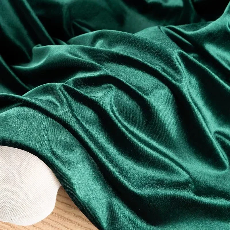 단색 벨벳 원단 4면 신축성 있는 바느질 드레스 치파오 - Sewing Velvet Fabric 리뷰 및 가격