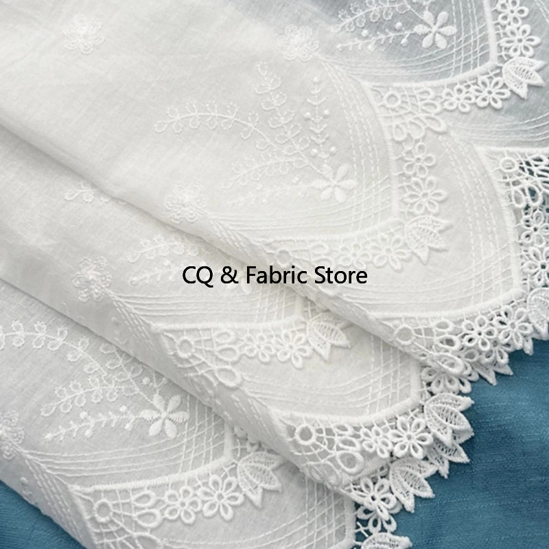 28cm 폭 꽃무늬 자수 면직물 레이스 트림 DIY 의 - Is Sewing A Textile Craft 리뷰 및 가격