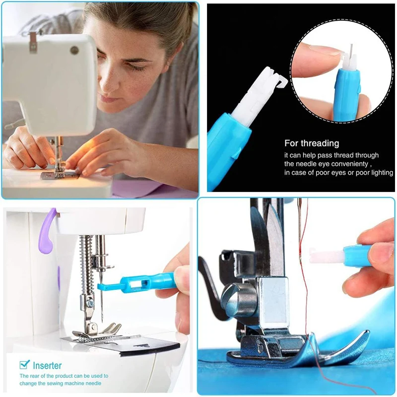 재봉틀 바늘 삽입기 실 끼우기 도구 자동 실 끼우기 도 - Sewing Technology 리뷰 및 가격