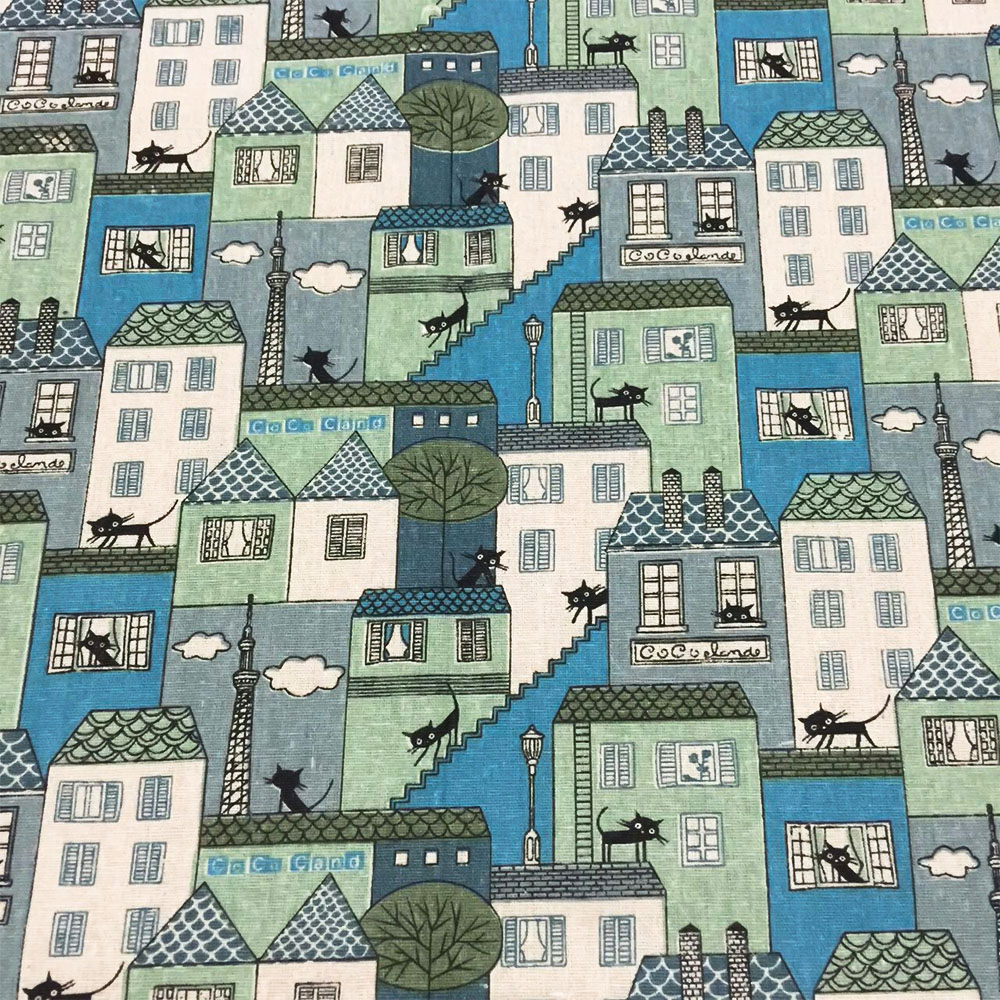 북유럽 소형 집 시리즈 빈티지 패치워크 페인팅 대마,  - Is Sewing A Textile Craft 리뷰 및 가격
