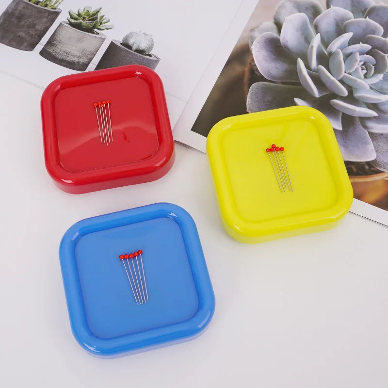 컬러 사각형 자기 바늘 위치 바늘 손 바느질 바늘 보관 - Sewing Pin Cushion 리뷰 및 가격